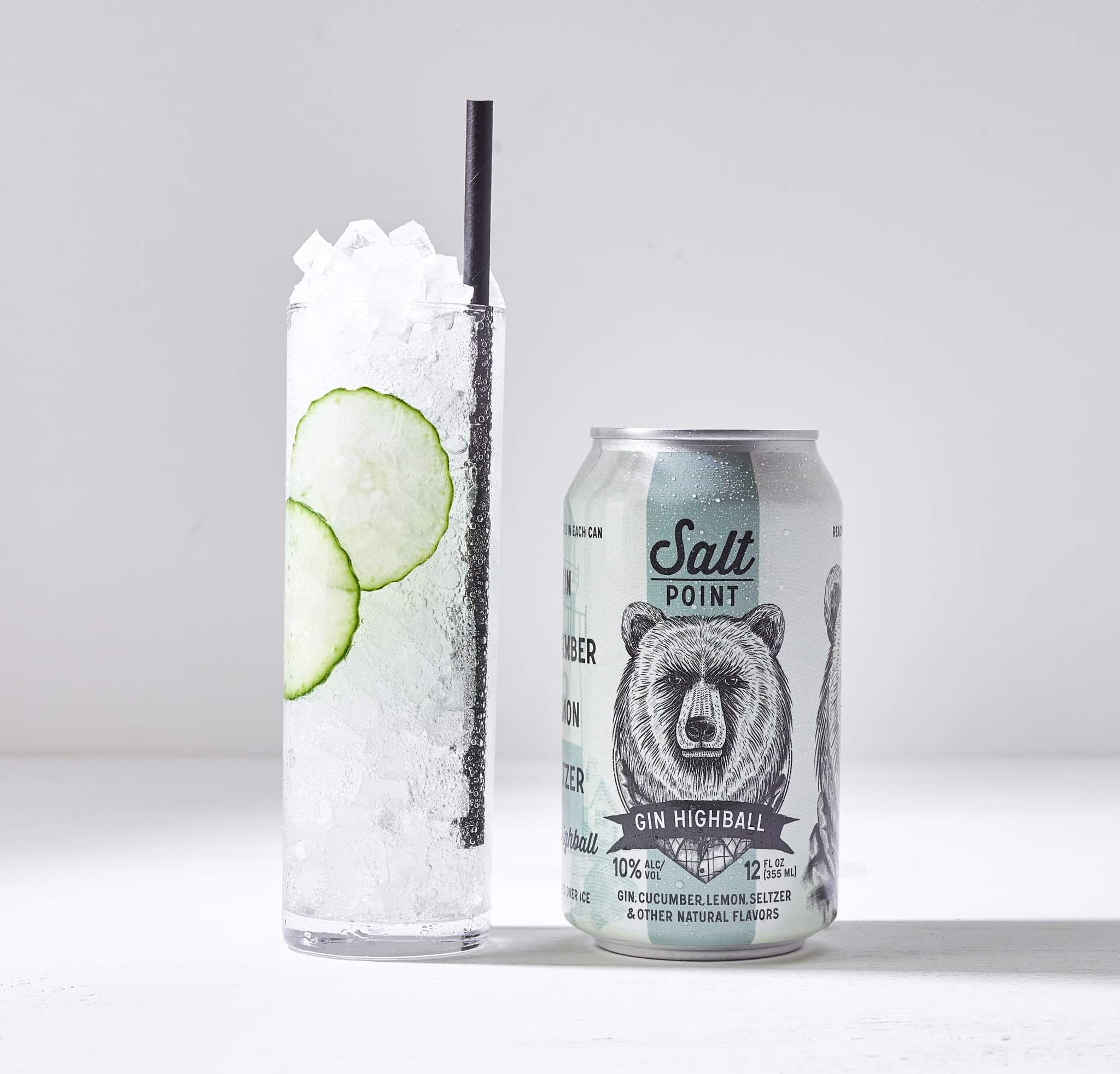 Salt Point Gin Highball RTD 12oz Can CORDIAL BOTTLE SHOP CASTRO VALLEY